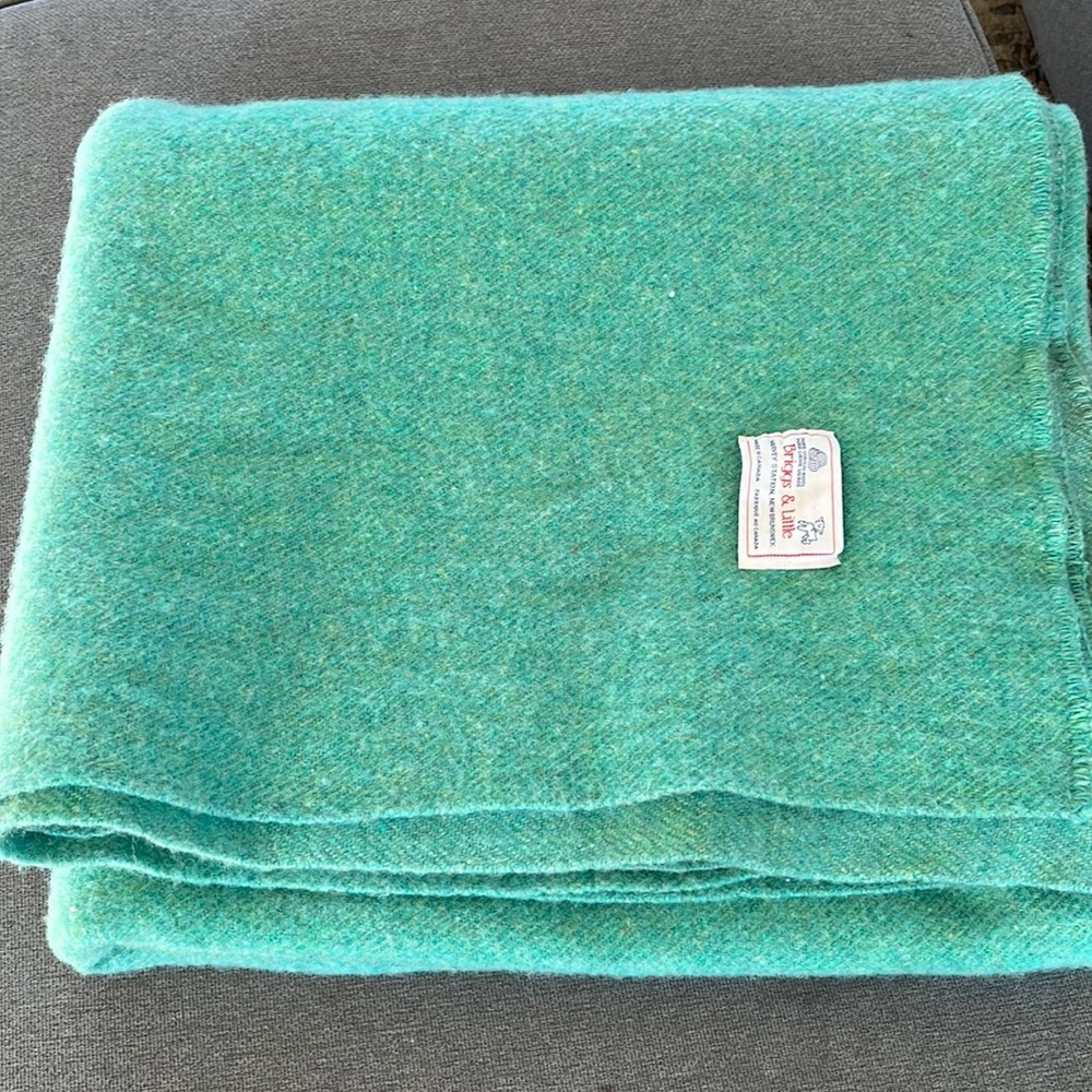 Green Wool Blanket